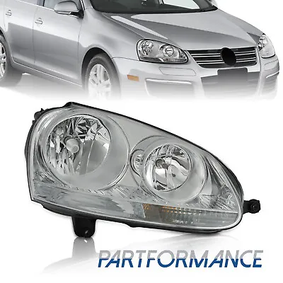 For 2006-2010 Volkswagen Jetta/Rabbit/GTI Headlight Headlamp Right Side W/ Bulb • $59.99