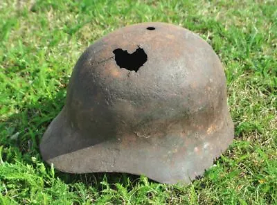 £82.74 • Buy WWII USSR Soviet Russia RKKA Original War Relic Combat Damaged Helmet SSH-36