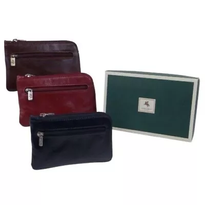 Visconti Leather Coin Purse - Monza Collection • $31.18