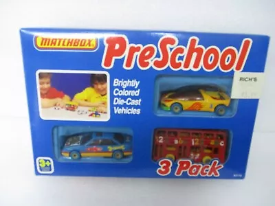 Matchbox Superfast Preschool 3 Pack Gift Set- Rover Bus Quasar Window Boxed • $12.50