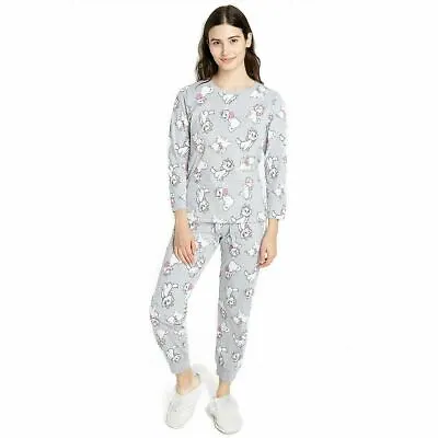 £24.99 • Buy Disney Ladies Pyjamas Aristocats Marie Cat AOP PJs Grey S-XXL Official
