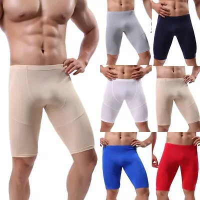 Breathable Men's Sports Tights With Elastic Waistband For Gym And Training • £6.65