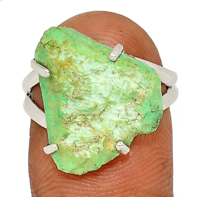 Natural Mexican Turquoise 925 Sterling Silver Ring Jewelry S.9 CR37929 • $12.99