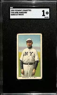 1909 T206 #227 Rube Marquard HOF Standing SGC 1 P C86296 • $215