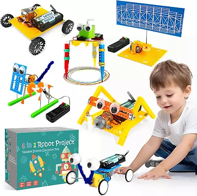 【6 Set】 STEM Projects For Kids Aged 6-8 Electronic Science Kits For Boy 8-12 S • $21.02