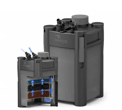 Cleansys Pro 730 External Canister Filter For Aquariums 60-200l Capacity Rrp£175 • £59.95