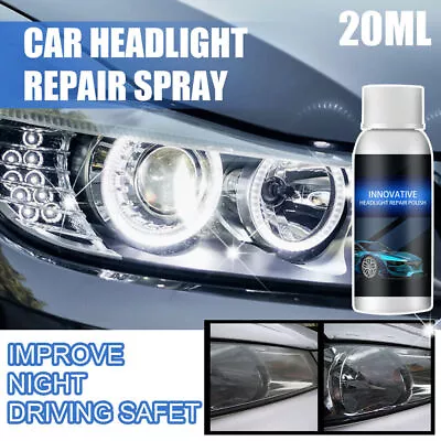 Car Parts Headlight Cover Len Restorer Cleaner Repair Liquid Tool Accessories  • $8.01