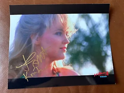 TUESDAY KNIGHT SIGNED 8x10 PHOTO A NIGHTMARE ON ELM STREET AUTOGRAPH • $30