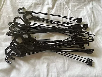 $14 • Buy 300 Mm Universal Plastic Pot Hangers Black Great For Outdoor & Indoor Plants New