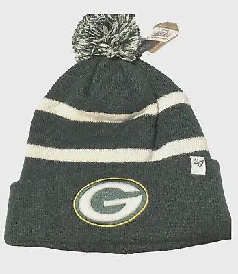 Green  Bay Packers Cuffed Knit Beanie Hat Winter Stocking Cap Toque NEW NFL • $13.99