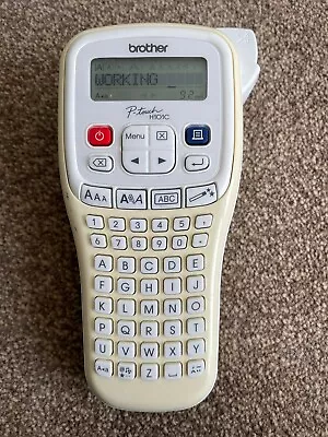 PT H101C P-Touch Brother Hand Held Label Maker Labelling Print Machine • £19.95