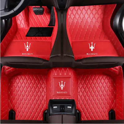 Fit For Maserati Ghibli Gran Turismo Levante Quattroporte Grecale Car Floor Mats • $45.49
