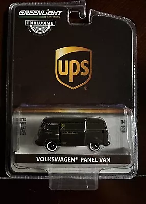 Greenlight UPS Panel VW Van Delivery Truck 1:64 Scale Volkswagen Rare!!! • $4.99