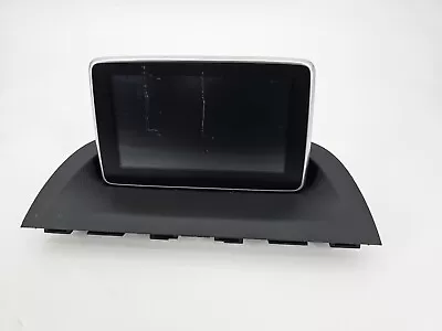 BHP1611J0D Mazda 3 2014-2016 GPS Navigation Display Touch Screen Only OEM USED • $150