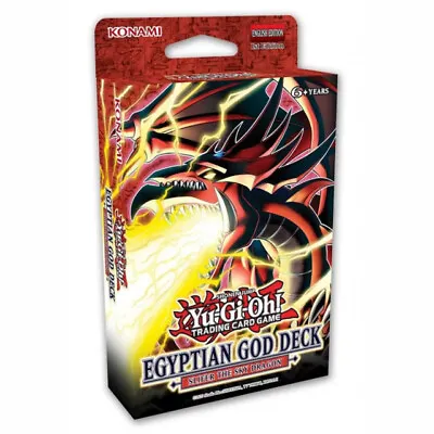 Yugioh Structure Deck Egyptian God Slifer The Sky Dragon [Singles] Combined Post • $1.99