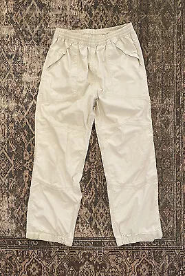 $47.95 • Buy Gill Waterproof Nylon Durable Fishing Pants SZ S Off White Sailing Trousers