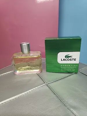 Lacoste ESSENTIAL 75ML Eau De Toilette Men's Perfume • £27.40