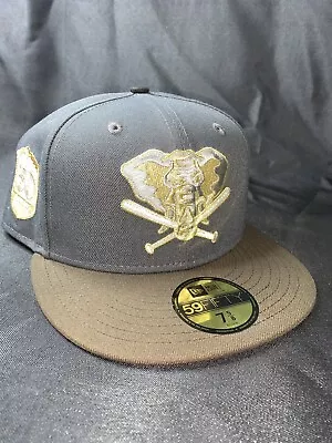 Rahnni Fitteds Stomper Oakland As Fitted Hat 7 5/8 • $100