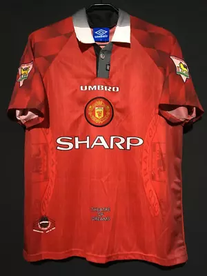1996 Eric Cantona Manchester United Jersey Size L • $75