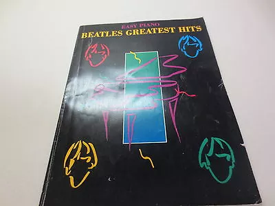 Easy Piano Beatles Greatest Hits Vintage 1990 Hal Leonard Publishing Songbook • $11.89