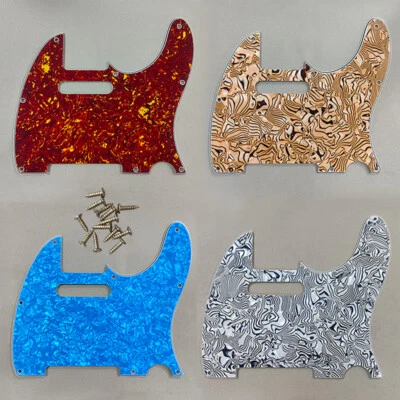 $8.05 • Buy For US Standard 62' Tele 8 Screw Holes Telecaster Guitar Pickguard Scratch Plate