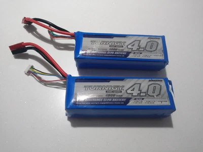 £59.99 • Buy RC 5S LIPO Battery Pack X2 4000mah 30C 40C Drone Helicopter Plane TURNIGY
