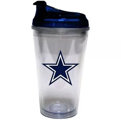 Dallas Cowboys 16oz Marathon Double Wall Tumbler Officially Licensed By NFL • $11.99