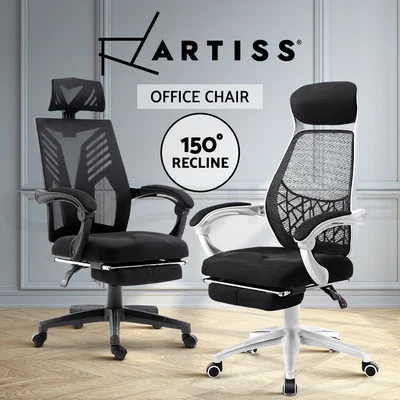 $139.95 • Buy Artiss Office Chair Gaming Computer Chairs Study Work Home Mesh Recliner