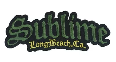 Sublime Long Beach Logo Official Embroidered Patch S066P • $8.99
