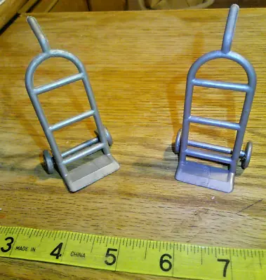 2 Vintage 1950s Marx Two Wheeler Carry All Playset Accesories  • $10