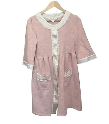 £38.67 • Buy Sweet Mommy Maternity Womens Medium Robe  Pink Hospital Gown Nursing Australia