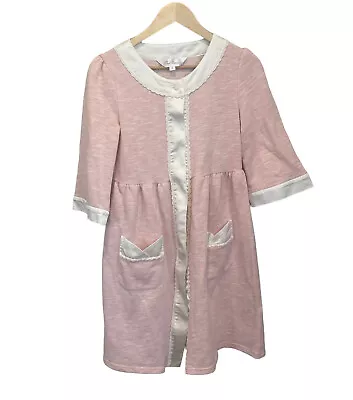 Sweet Mommy Maternity Womens Medium Robe  Pink Hospital Gown Nursing Australia • £35.01