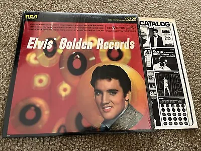 Elvis Presley ELVIS’ GOLDEN RECORDS * LP RCA 1707(e) Orange Label NM- NM- Shrink • $9.99