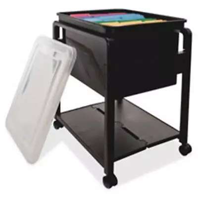 Folding Mobile File Cart  14.5 In. X 18.5 In. X 13.5 In.  BK-CL • $69.07