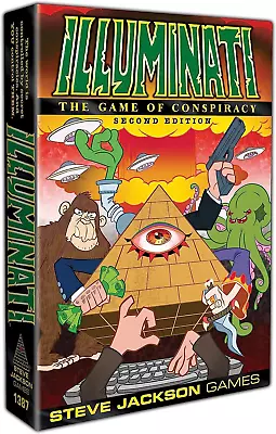 Illuminati Second Edition Game The Game Of Conspiracy Family Card Dice Game For  • $80.34