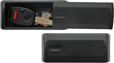 New Magnetic Car Key Holder Box Outside Secret Stash Safe Case Black UK • £10.99