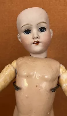 Antique Japan Morimura Brothers Bisque Head Comp Body Doll TLC/Project 16.5  • $22.50