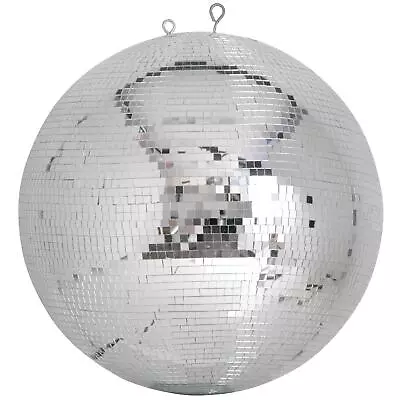 QTX 500mm 20  50cm Silver Sparkling Disco Lights Glitter Party Mirror Ball DJ • £99