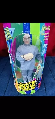 Dr Evil Austin Powers Poseable Action Figure Mr Bigglesworth 1998  New • $19.99