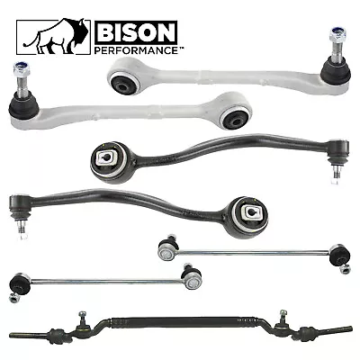 Bison Performance 7pc Front Lower Control Arm Sway Bar & Center Link Kit For E38 • $129.95