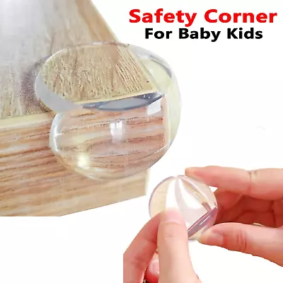 4x Safety Corner Cushion For Baby Kids Edge Safety Table Guard Protector Bumper • £2.79