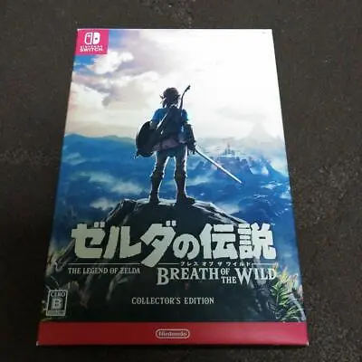 Nintendo Switch The Legend Of Zelda Breath Of The Wild Collector's Edition NS • $186.07