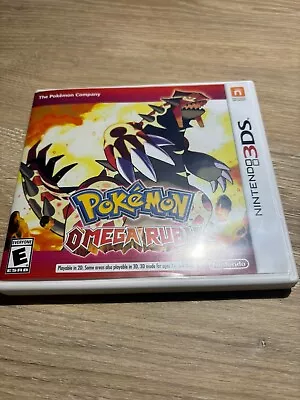 Pokémon Omega Ruby (3DS 2019) Cart Box Inserts Tested Working • $37.99