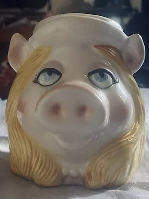 80's Sigma Tastesetter Collectible Jim Henson's Muppet Miss PIGGY Ceramic Mug • $8.76