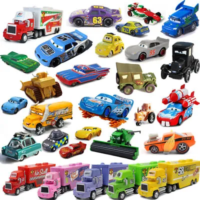 £5.39 • Buy Disney Pixar Cars Lot Lightning McQueen 1:55 Diecast Model Car Toys Gift For Boy