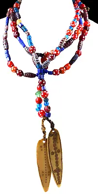 Ethiopian Medicine Man Necklace 68 Inch • $450