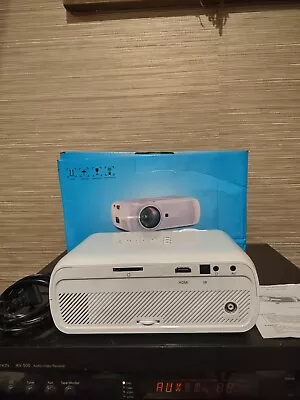 Mini Portable Multimedia LCD LED Projector 800x480 Pixels 1500 Lumens  • $18