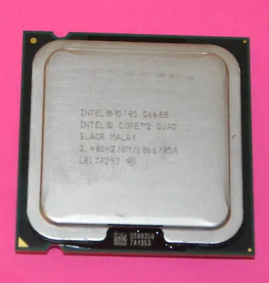 Intel Core 2 Duo Quad Q6600  Kentsfield  Processor 2.4gHz *Used Working* • $11
