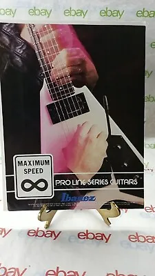 1988 Ibanez Pro Line Series Guitars Print Ad 11 X 8.5.    482 • $8.95