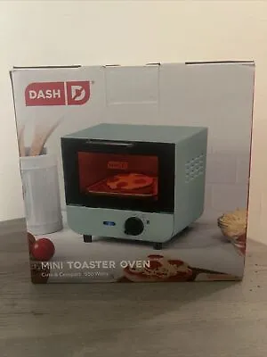 DASH Mini Toaster Oven Cooker For Bread Bagels Cookies Pizza Paninis & More • $35